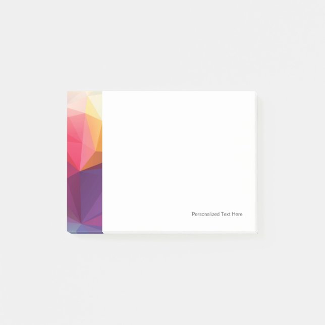 Notas Post-it® Diseño moderno (Anverso)