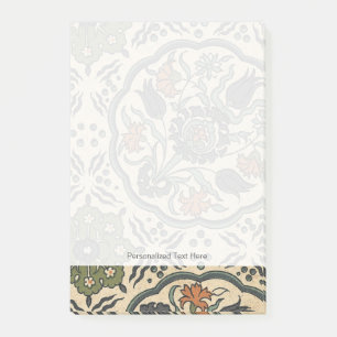 Notas Post-it® Diseño persa floral decorativo de la teja