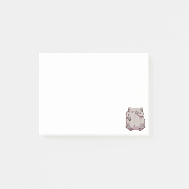 Notas Post-it® Disfraz de Perro Pug para Halloween Animales (Anverso)