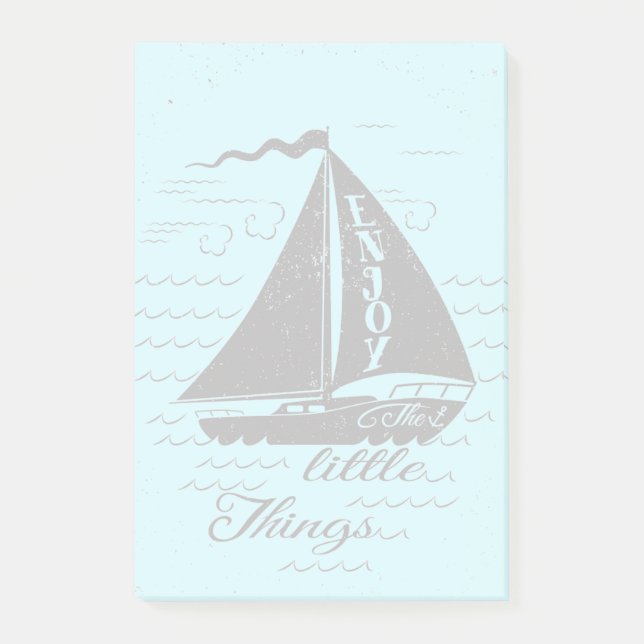 Notas Post-it® Disfruta El Poster De Pequeñas Cosas (Anverso)