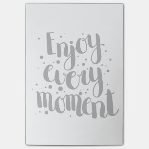 Notas Post-it® Disfrute de cada momento 2