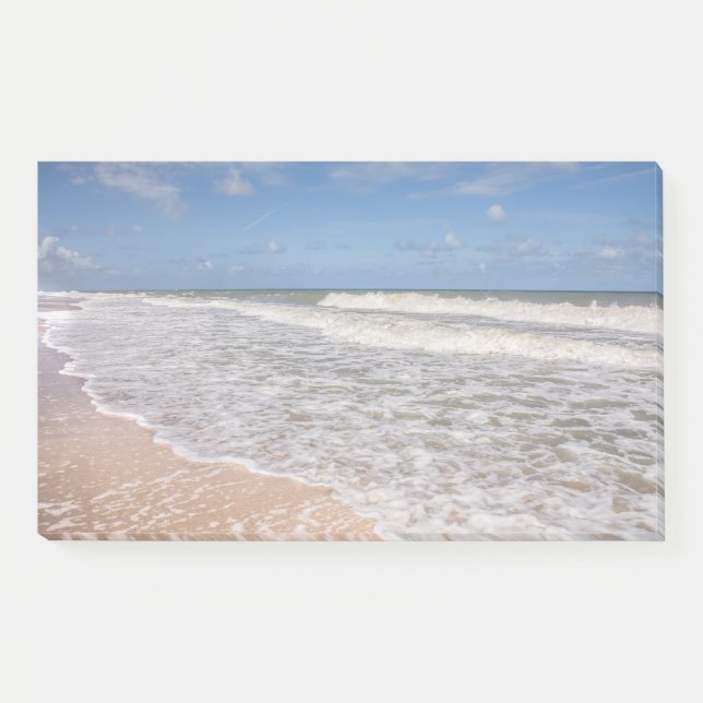 Notas Post-it® Disfrute de la vista de la playa tropical (Anverso)