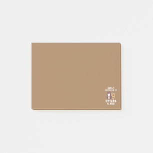 Notas Post-it® Distraído fácilmente por nutridos perros y nutrido