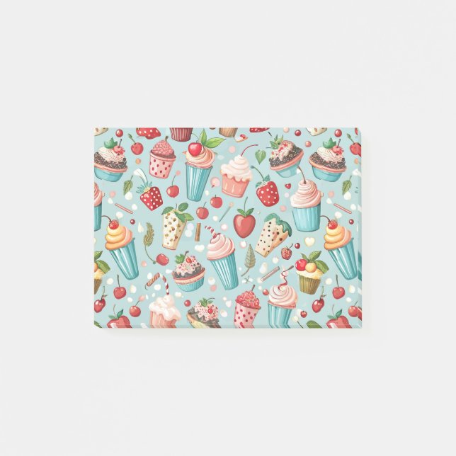 Notas Post-it® Diversión de helado (Anverso)