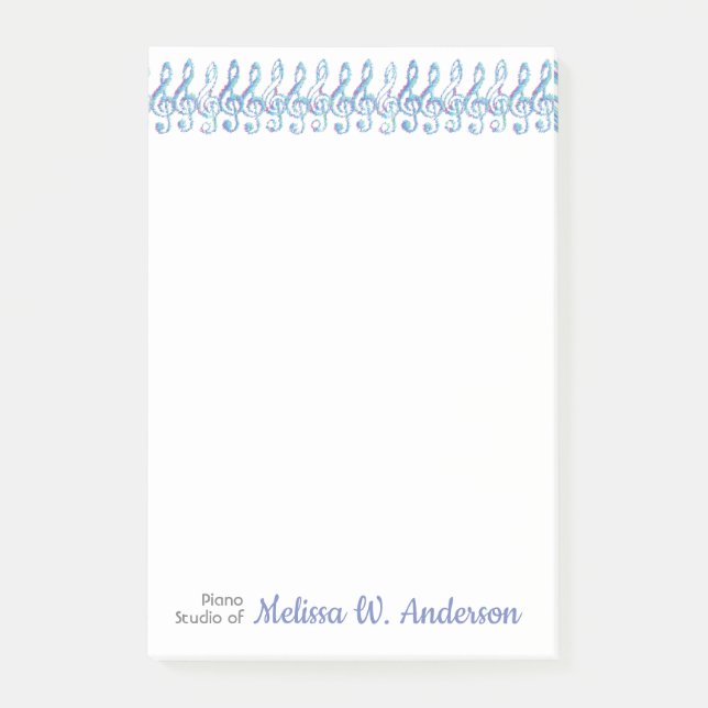 Notas Post-it® Diversión personalizada Aguafiestas trinitarias ar (Anverso)