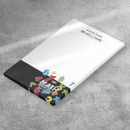 Notas Post-it® Divertidas matemáticas El único sujeto que cuenta