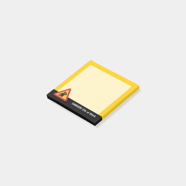Notas Post-it® DJs en peligro en el trabajo (En perspectiva)