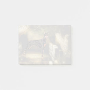 Notas Post-it® Doberman Pinscher Dog Print