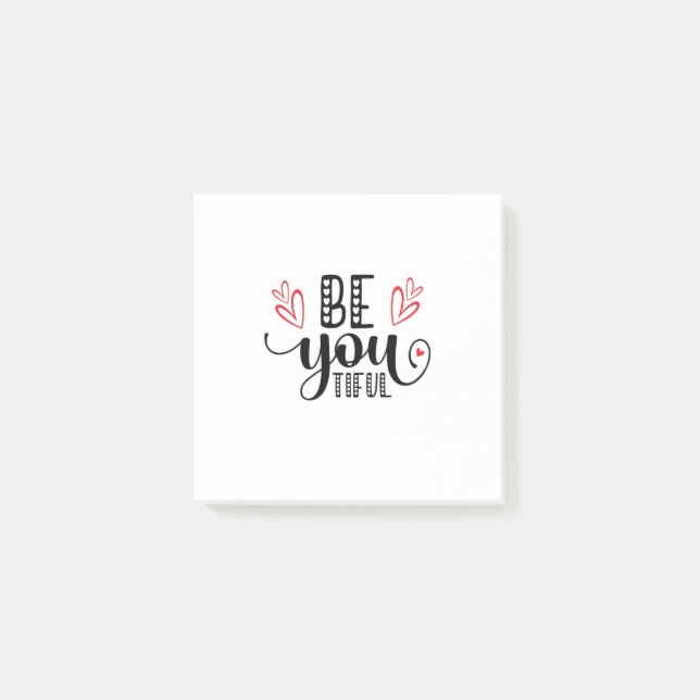 Notas Post-it® Doble regalo para ser hermosa (Anverso)