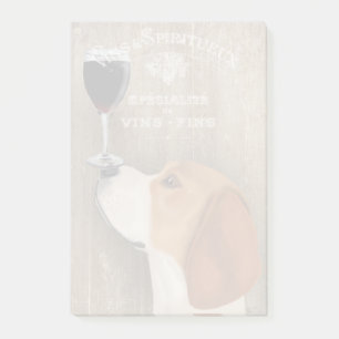 Notas Post-it® Dog Au Vin Beagle