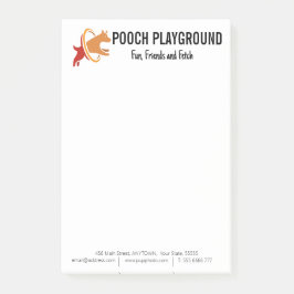 Notas Post-it® Dog Daycare Business Personalizado