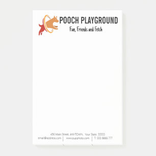 Notas Post-it® Dog Daycare Business Personalizado