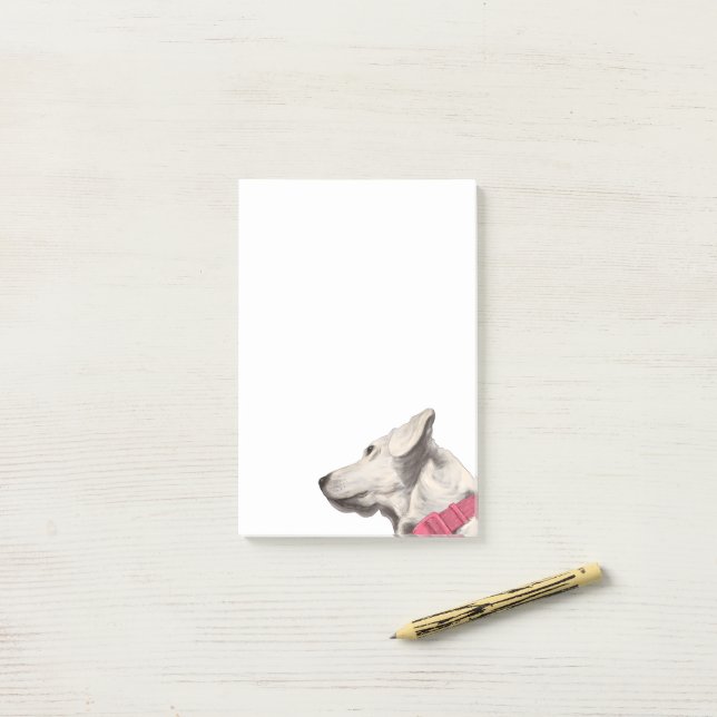 Notas Post-it® Doggy Painting (Escritorio)