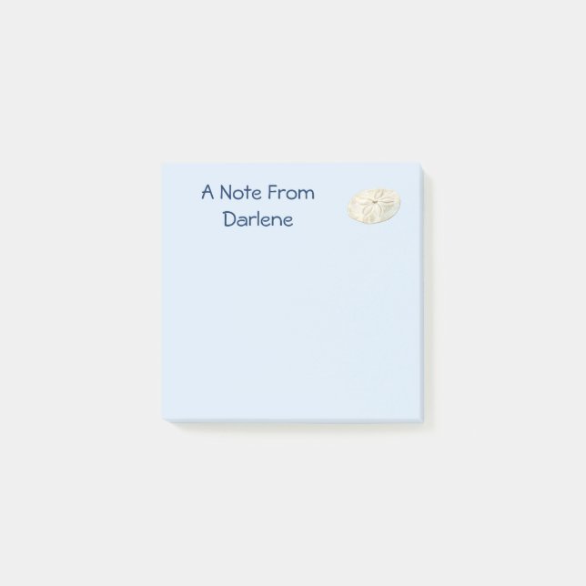 Notas Post-it® Dólar de arena (Anverso)