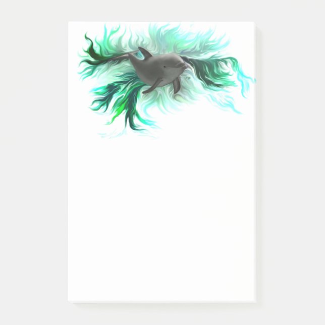 Notas Post-it® Dolphin Baby (Anverso)