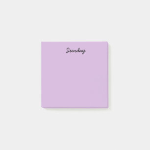 Notas Post-it® Domingo Índigo