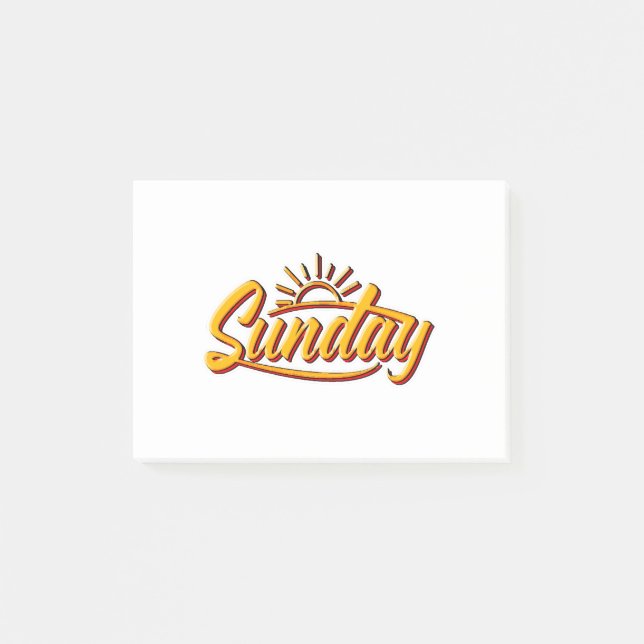 NOTAS POST-IT® DOMINGO MEJOR VERANO (Anverso)