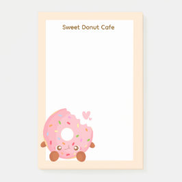 Notas Post-it® Dona alegre con sprinkles