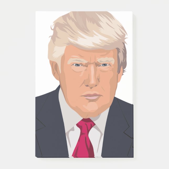 NOTAS POST-IT® DONALD TRUMP (Anverso)