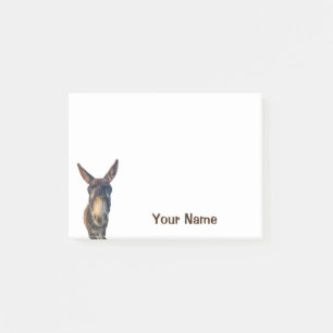 Notas Post-it® Donkey Farm Animal Notes