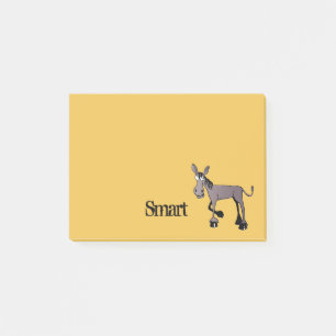 Notas Post-it® Donkey inteligente y ojo grande