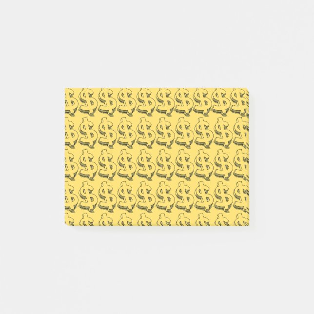 Notas Post-it® dorado (Anverso)