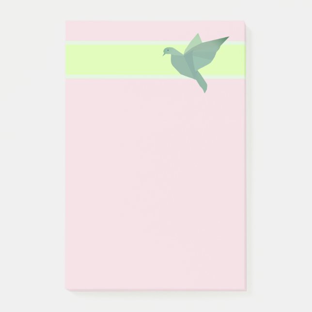 Notas Post-it® Dove, Bird Dog Notes (Anverso)