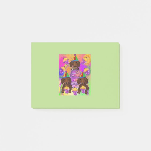 Notas Post-it® Doxies Rojos (Anverso)