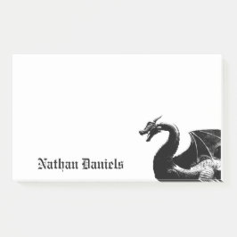Notas Post-it® Dragón mítico personalizado