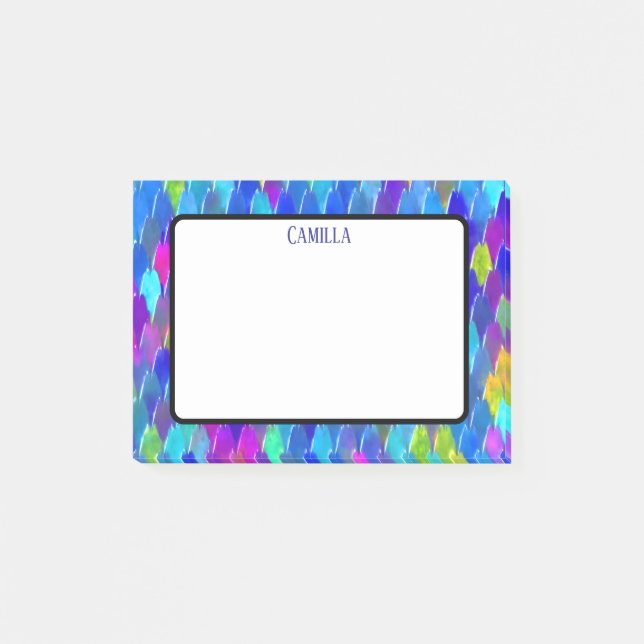 Notas Post-it® Dragon Scales (Anverso)