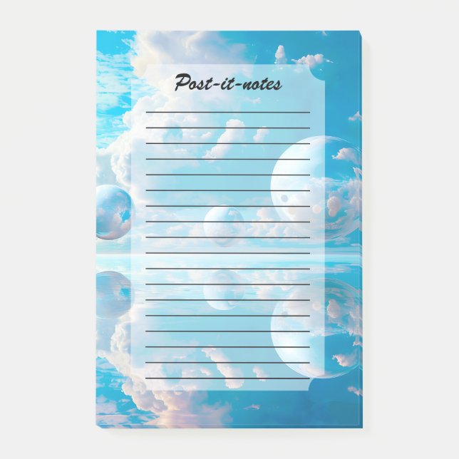 Notas Post-it® Dreamy Sky Surreal Nature Landscape (Anverso)