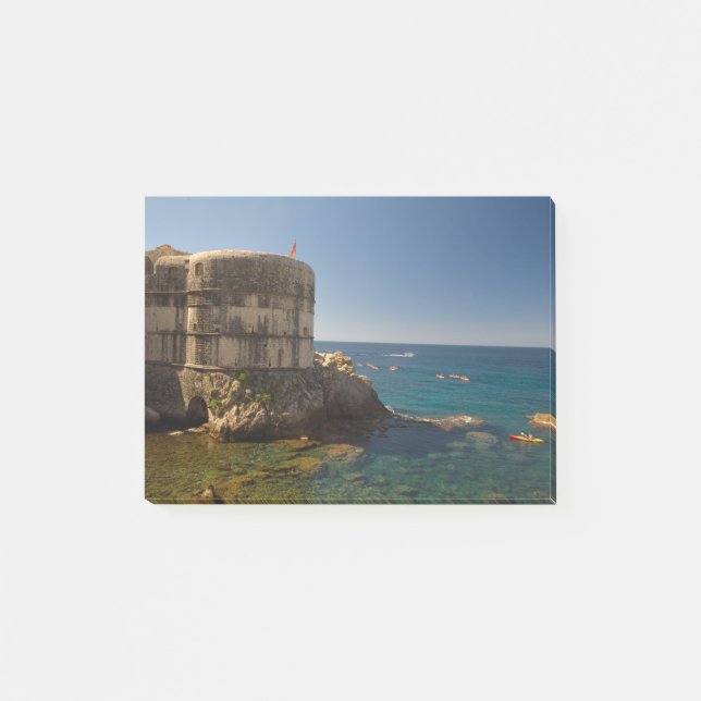 Notas Post-it® Dubrovnik, Croacia. Fuerte Bokar. (Anverso)