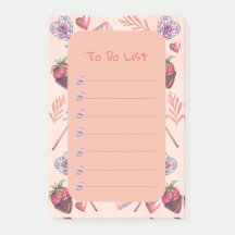 Dulce Amor Día de San Valentín de hacer post-it