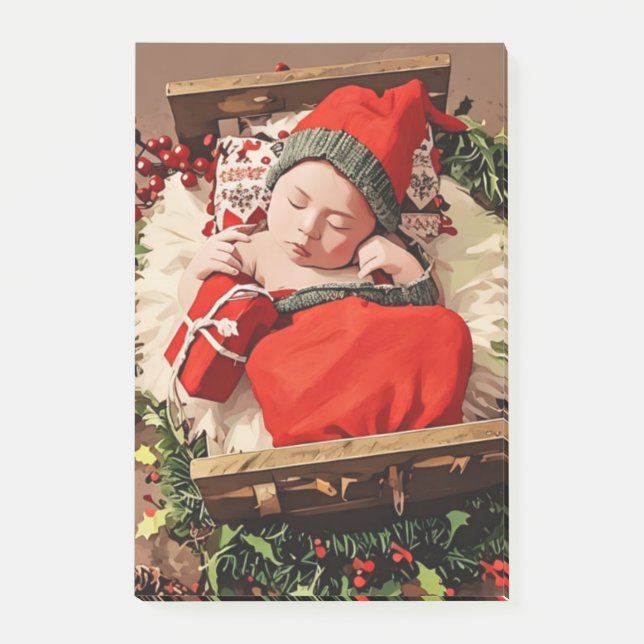 Notas Post-it® Dulces sueños, bebé (Anverso)