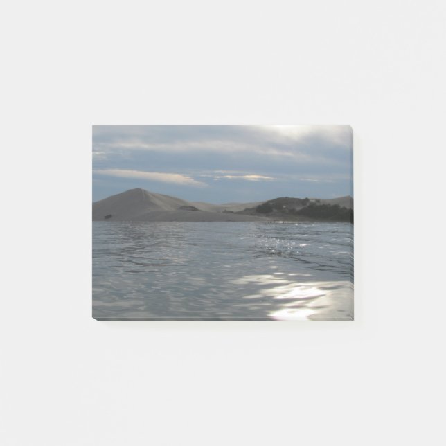 Notas Post-it® Dunas de arena plateada en el lago (Anverso)