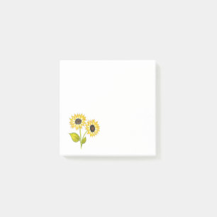 Notas Post-it® Dúo del girasol