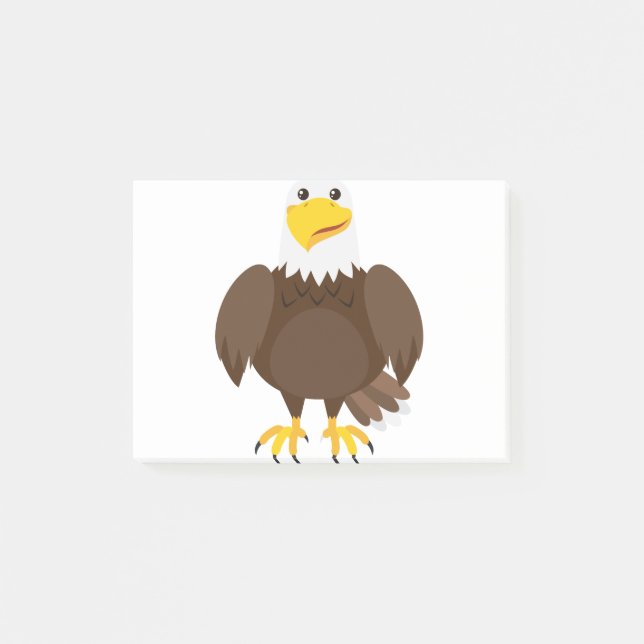 Notas Post-it® Eagle personalizado (Anverso)
