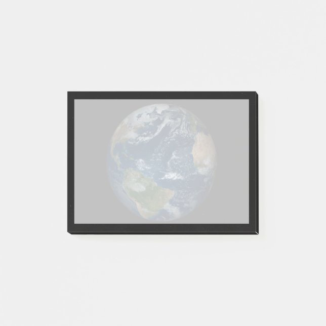 Notas Post-it® Earth With Clouds And Sea Ice (Anverso)