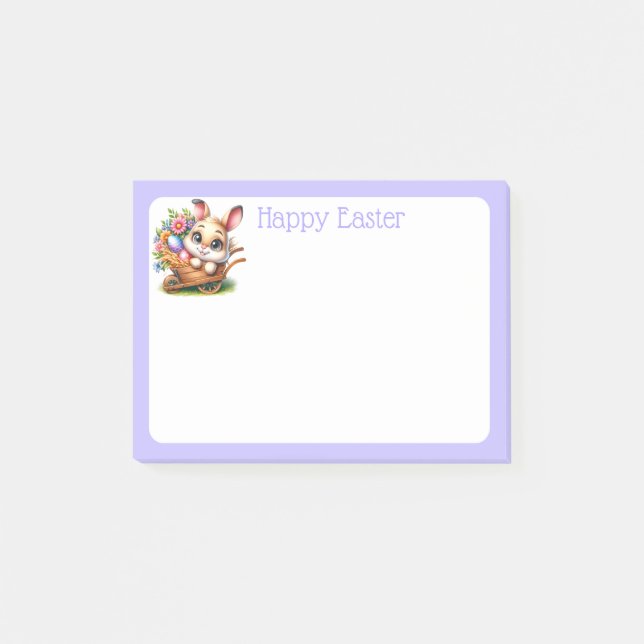 Notas Post-it® Easter Bunny Notes (Anverso)