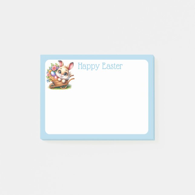 Notas Post-it® Easter Bunny Notes (Anverso)