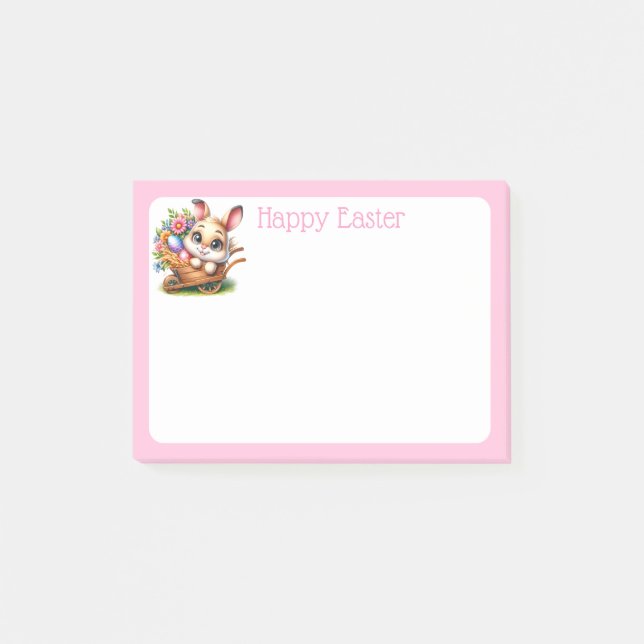 Notas Post-it® Easter Bunny Notes (Anverso)