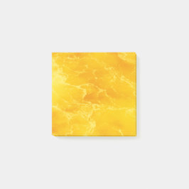 Notas Post-it® eau marbrée jaune orange