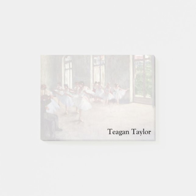 Notas Post-it® Edgar Degas el | el ensayo del ballet (Anverso)