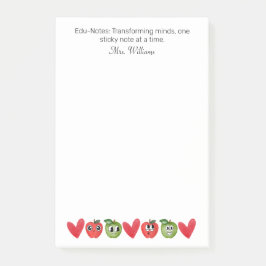 Notas Post-it® Edu-Notes: Transformando Mentes, Apreciación Del P