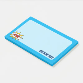 Notas Post-it® Efecto de sonido de comic