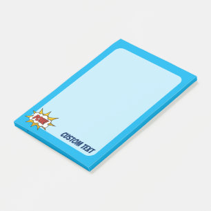 Notas Post-it® Efecto de sonido de comic