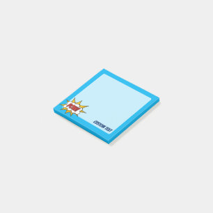 Notas Post-it® Efecto de sonido de comic