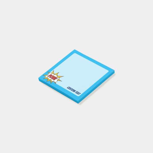 Notas Post-it® Efecto de sonido de comic (En perspectiva)