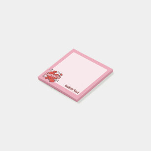 Notas Post-it® Efecto de sonido de historieta de besación