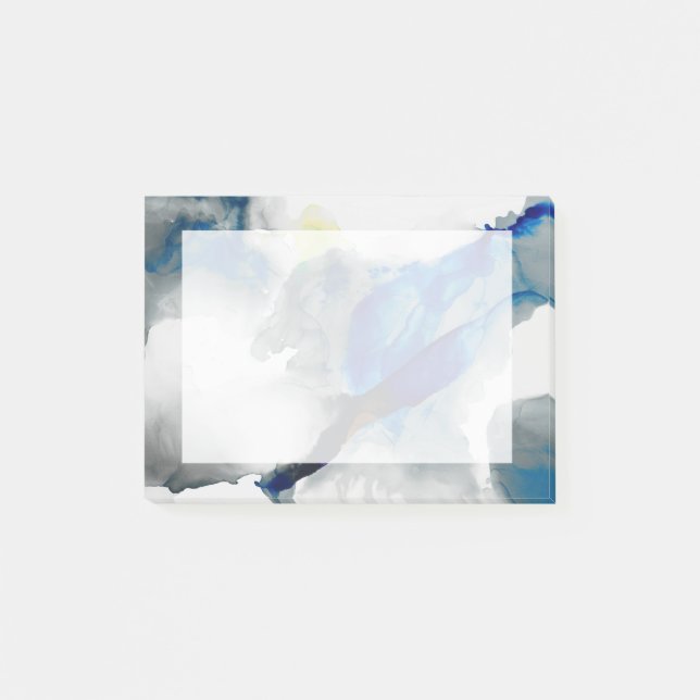 Notas Post-it® Efímero - Azul y Gris (Anverso)